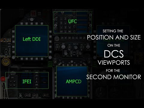 Setting DCS viewport position and sizes