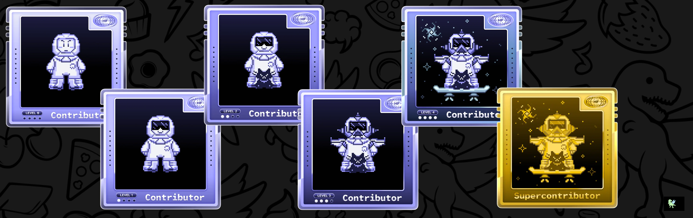 Om Sharma's Holopin Badges