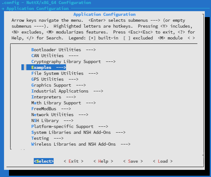 Application Configuration