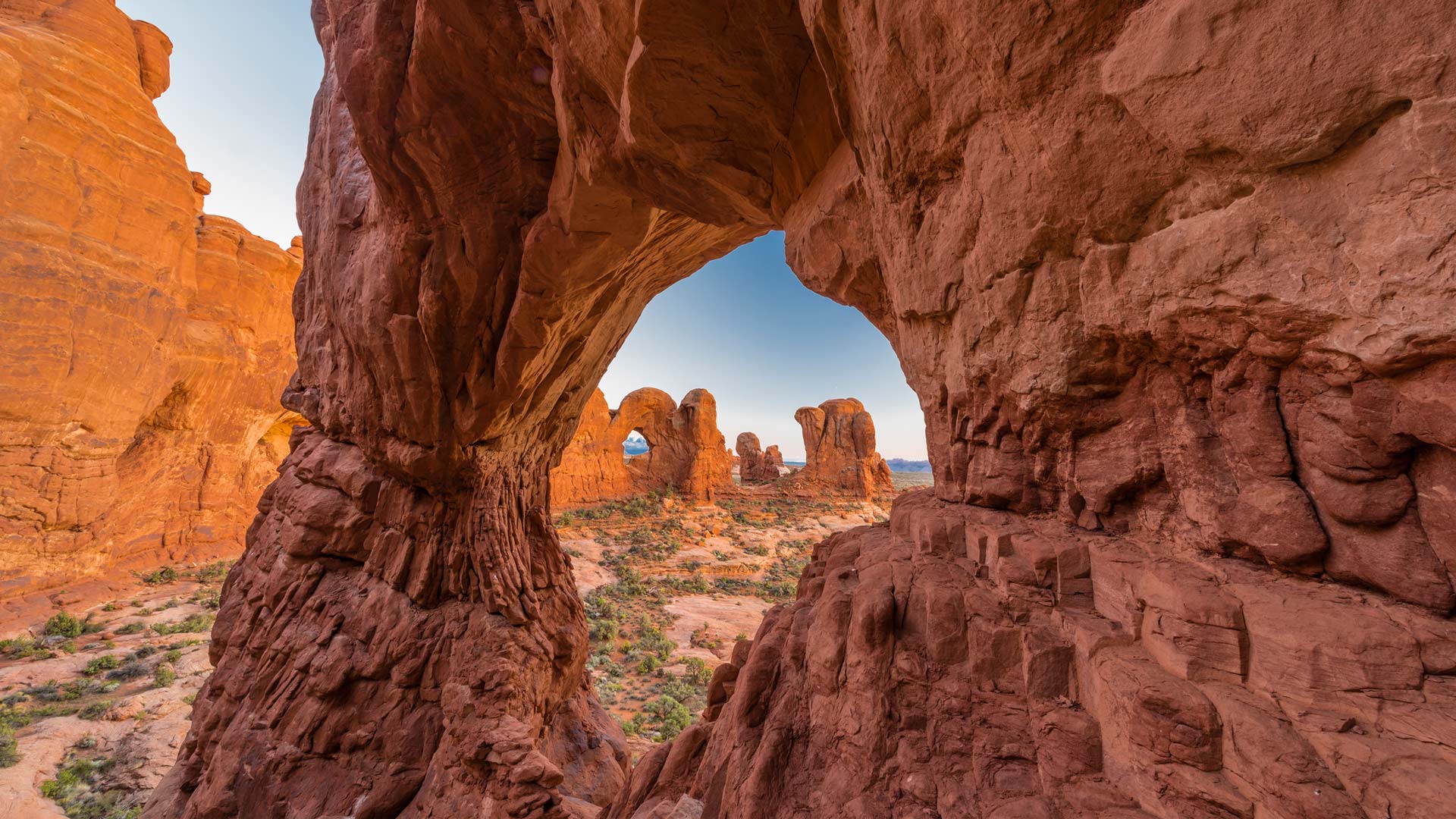 Underneath the arches