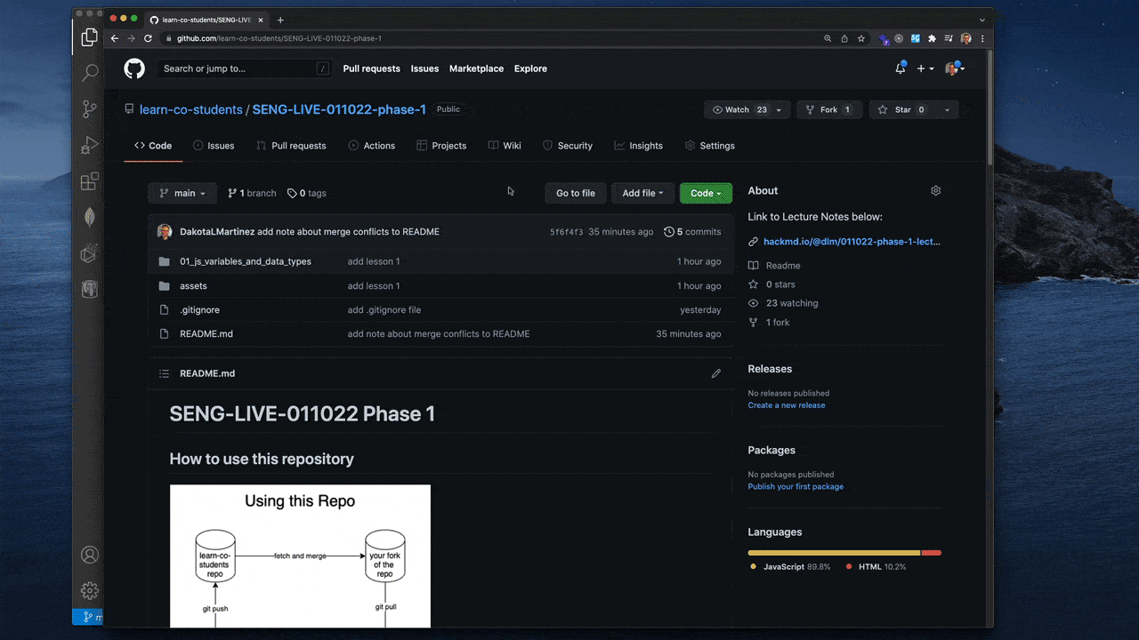 Fetch and Merge Into Git Pull