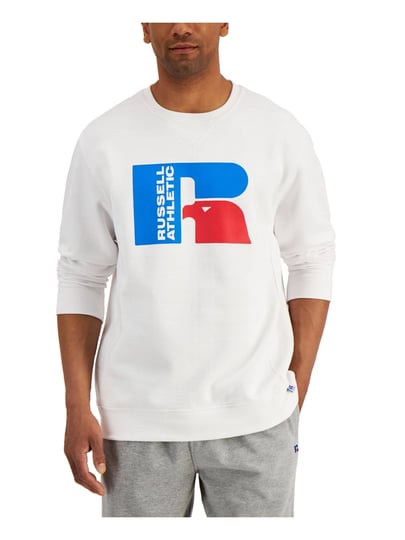 russell-athletic-mens-ricardo-logo-print-fleece-sweatshirt-white-size-m-1