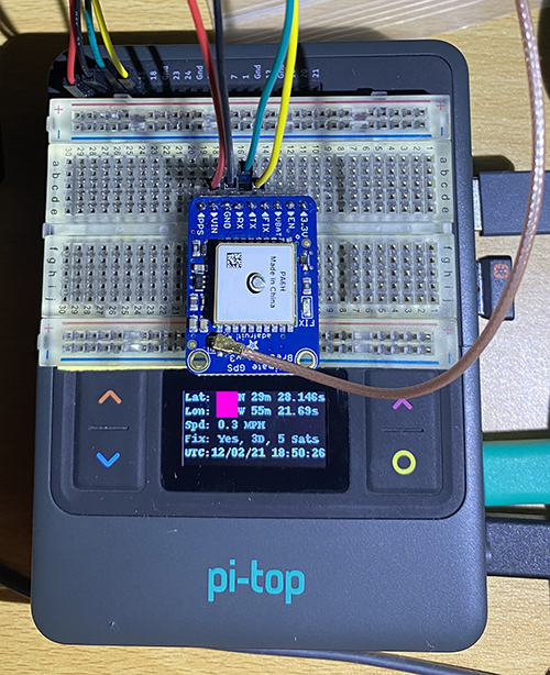 pi-top GPS Miniscreen