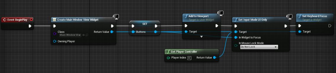 Creating a Widget from a NoesisView and adding it to the viewport