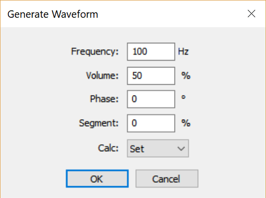 Wave Generation