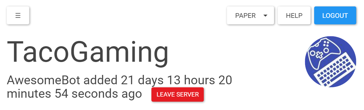 example header