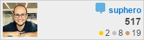 profile for suphero at Stack Overflow, Q&A for professional and enthusiast programmers