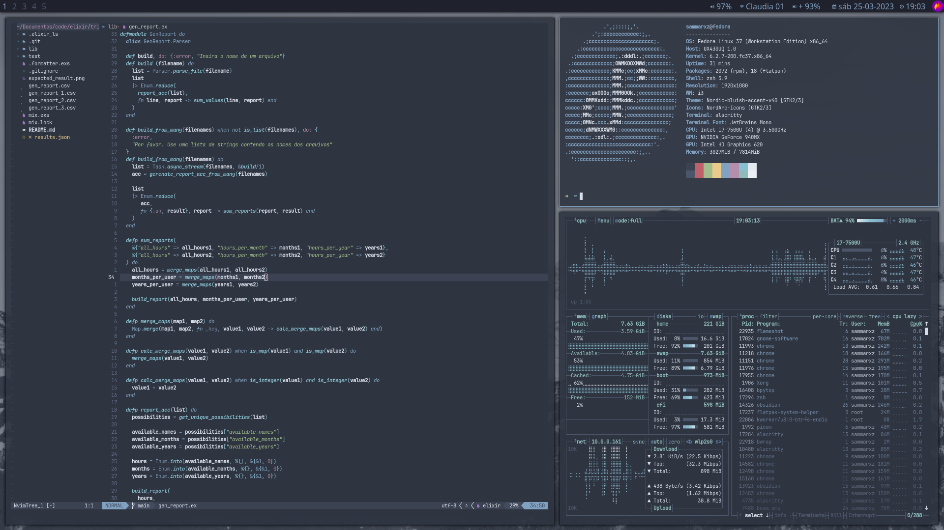 i3wm + i3status