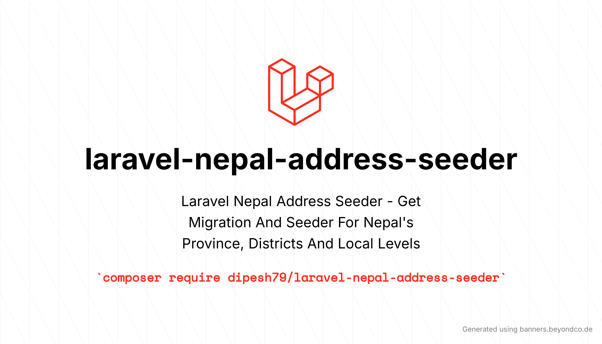 Laravel Nepal Address Seeder Package