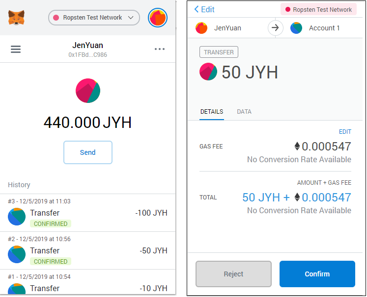 Transfer Token