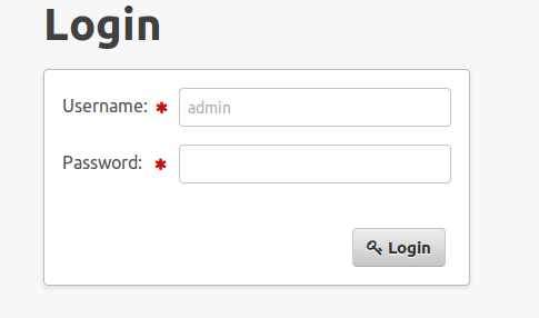 Login Panel