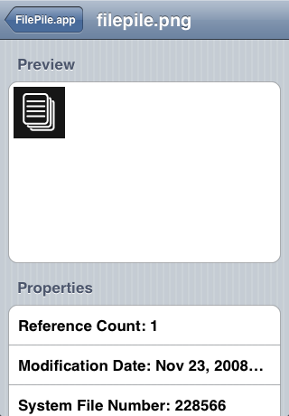 FilePile image preview