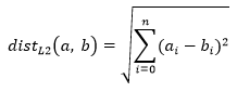 L2 distance equation