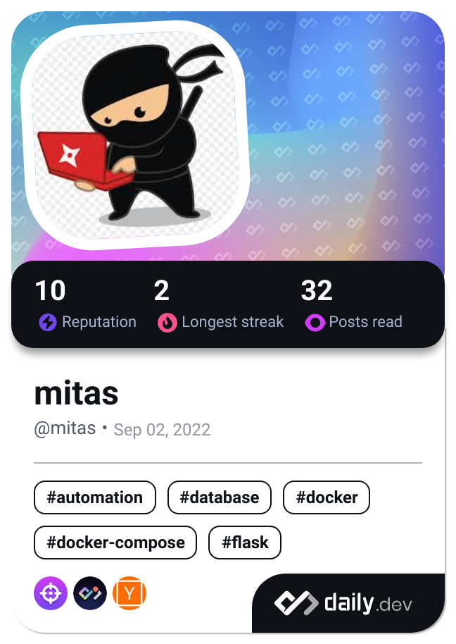 mitas's Dev Card