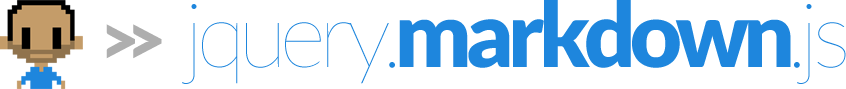 jquery.markdown.js logo