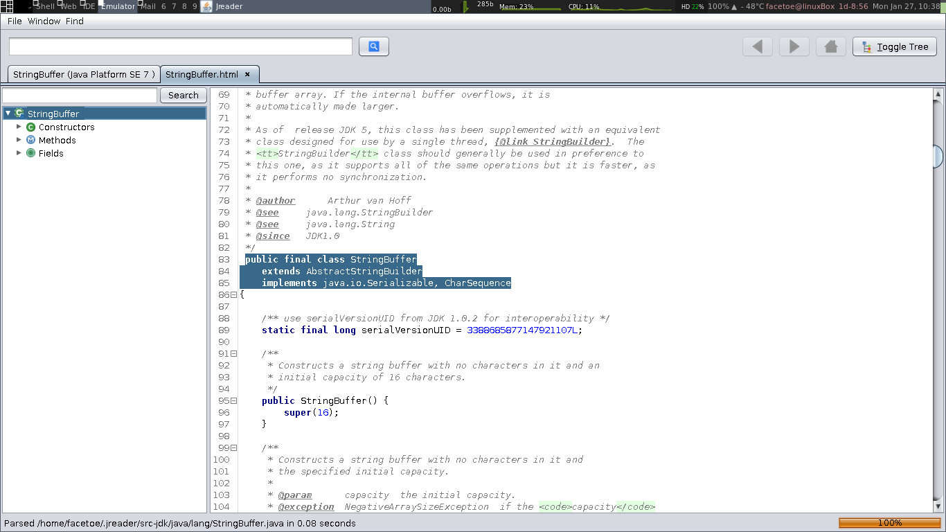 Source Code View With TreeView