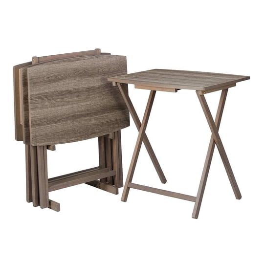 mainstays-5-piece-folding-xl-oversized-tray-table-set-rustic-gray-1