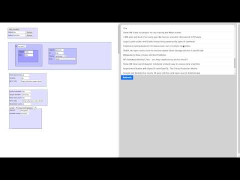 Video a simple REST client is built