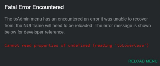 [BUG] Fatal Error Encountered - Player List (v5 beta) · Issue #705 ...