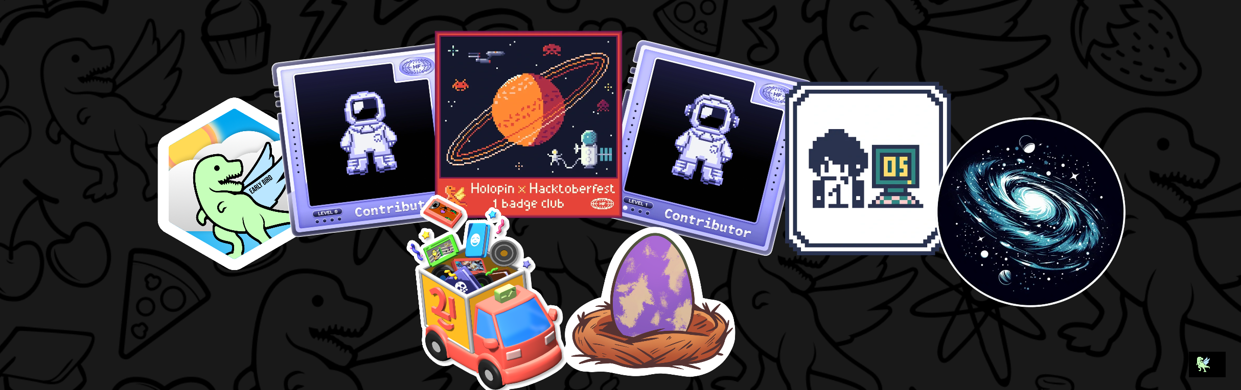An image of @suhanisharma1309's Holopin badges, which is a link to view their full Holopin profile