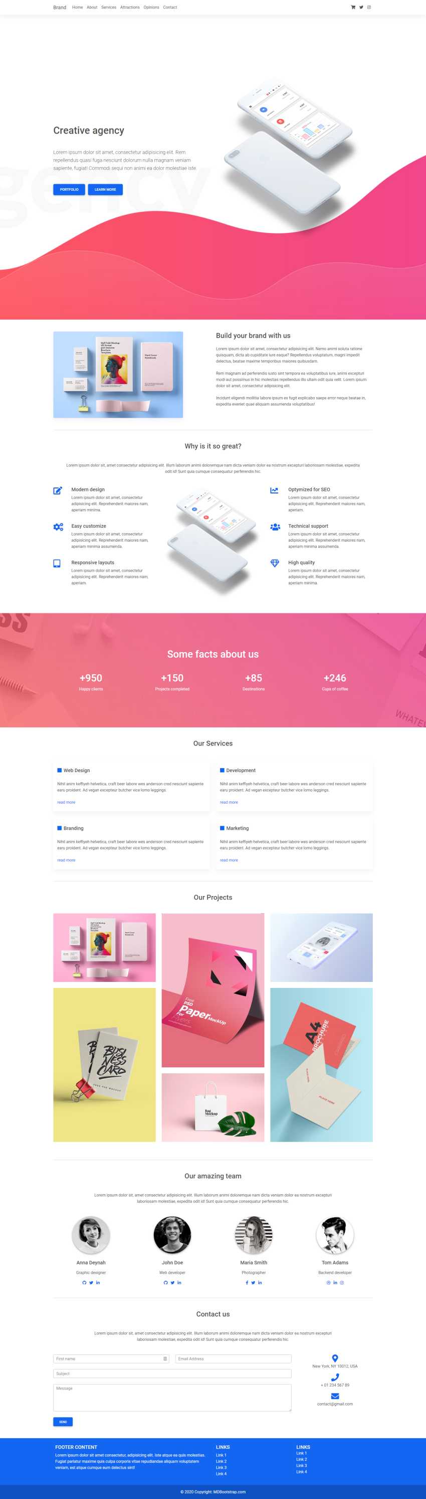 Landing Page