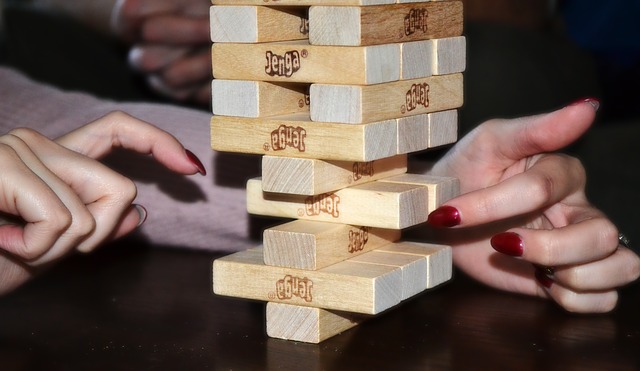 Dangerous game of Jenga