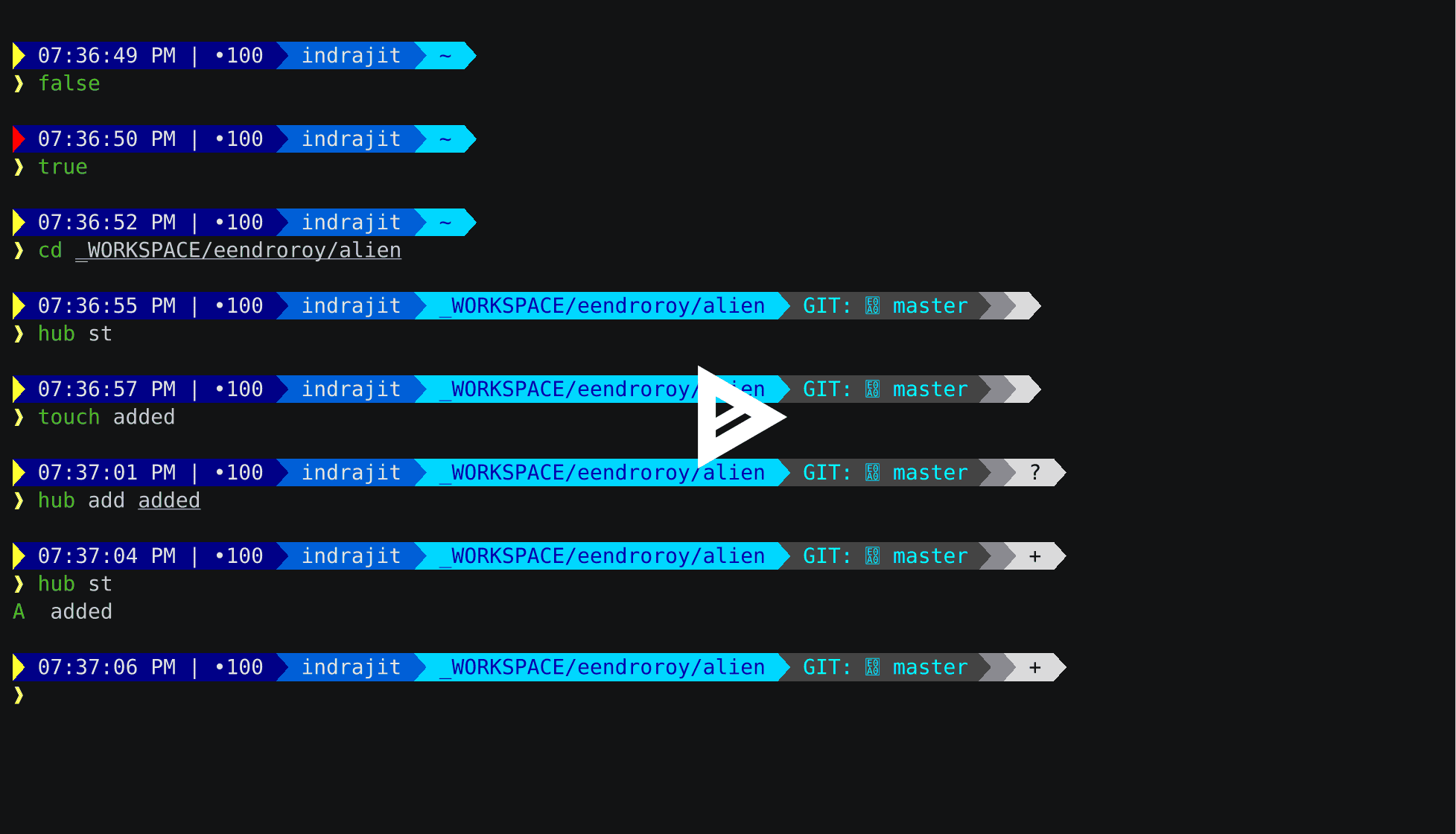 asciicast