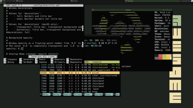 Transparency issues on Void Linux · Issue #7061 · alacritty/alacritty ...