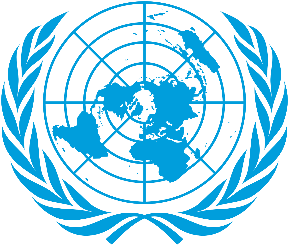 Logo for the United Nations