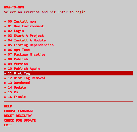 npm i -g how-to-npm