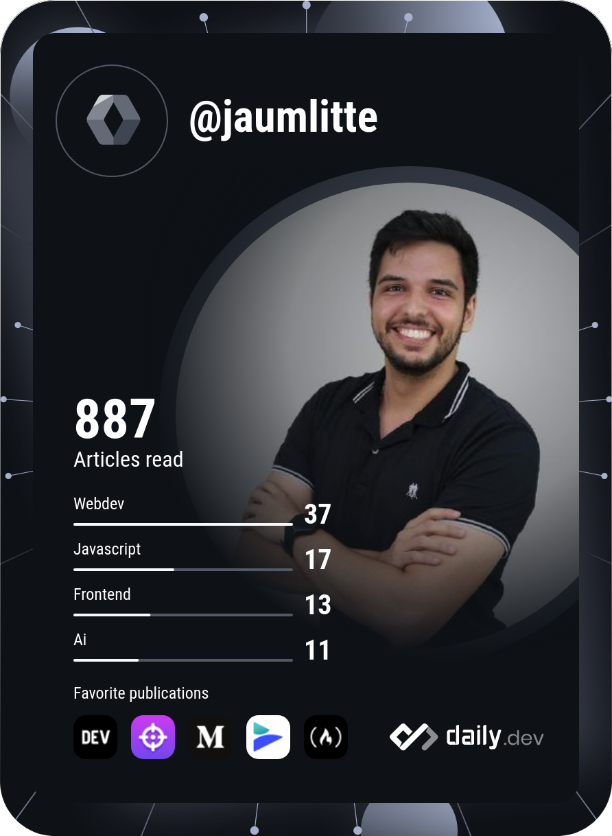 João Paulo Azevedo's Dev Card