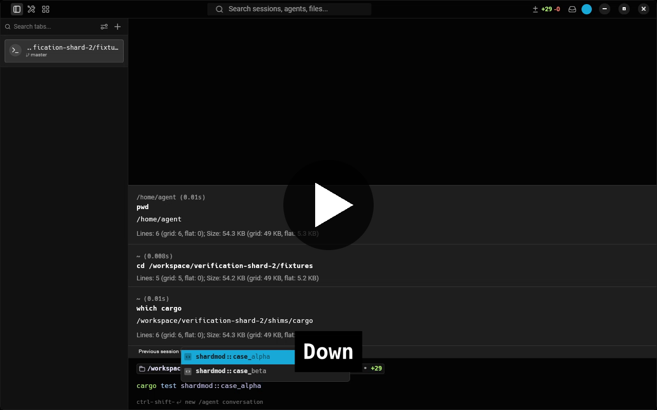 Cargo nested tests and Tailscale peer completion