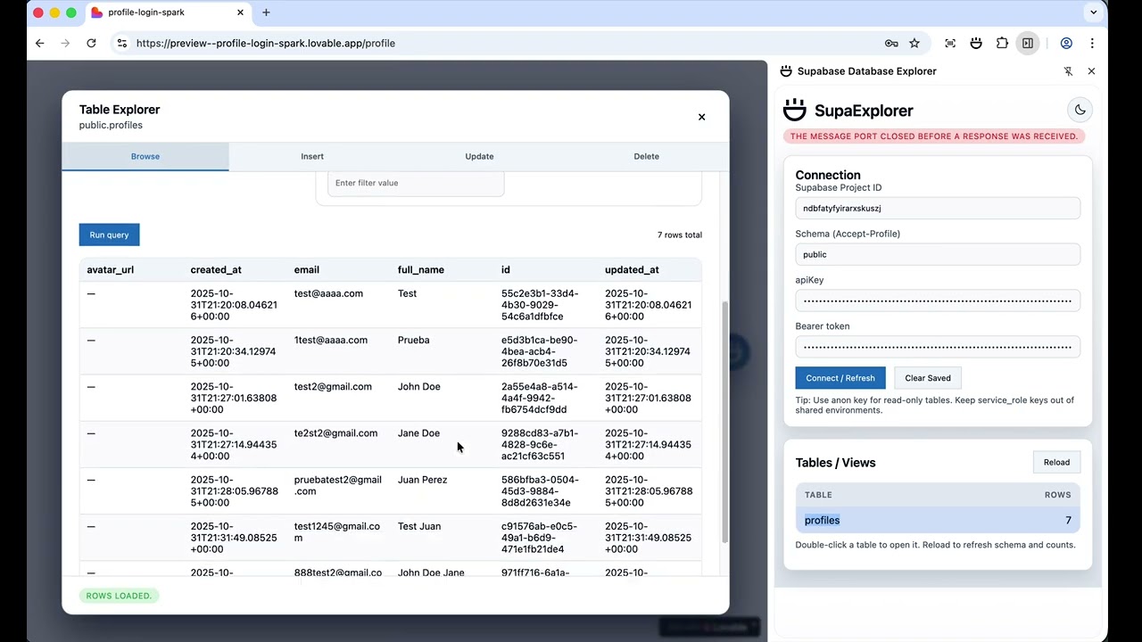 SupaExplorer Demo Video