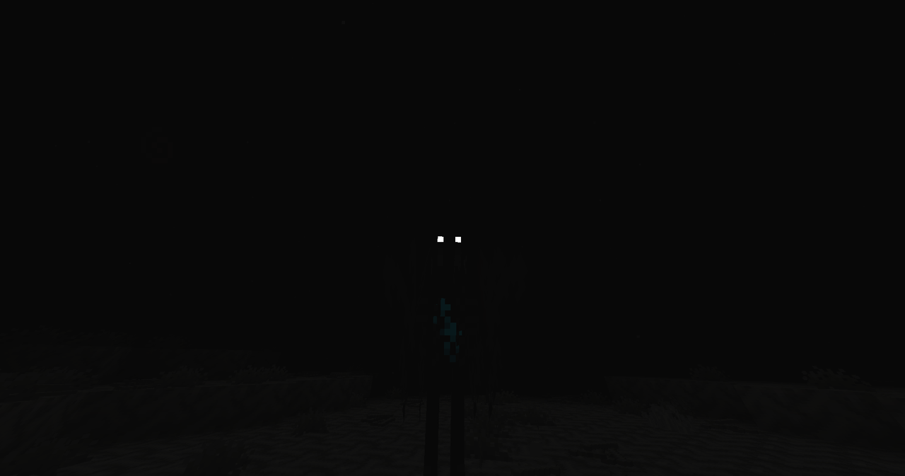 The Stalker shrouded in darkness