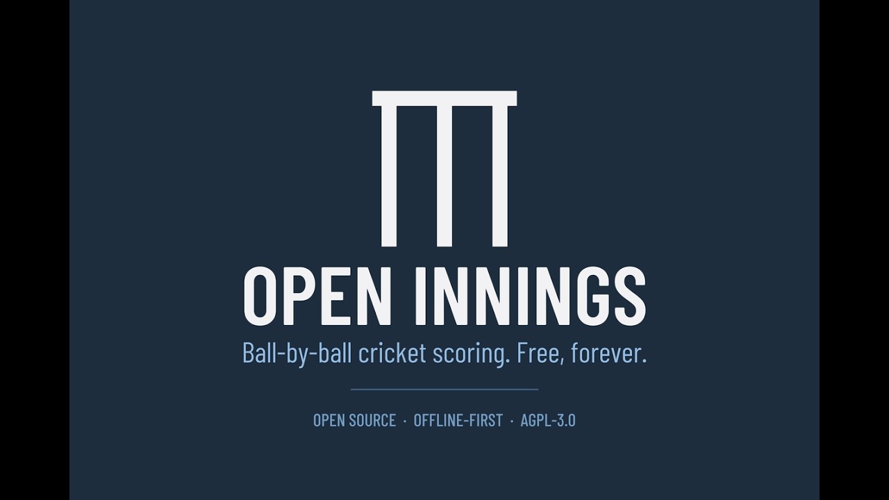 Open Innings demo video