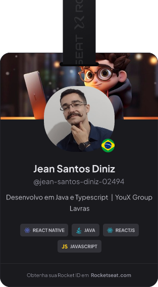 Jean Santos Diniz's Rocket ID