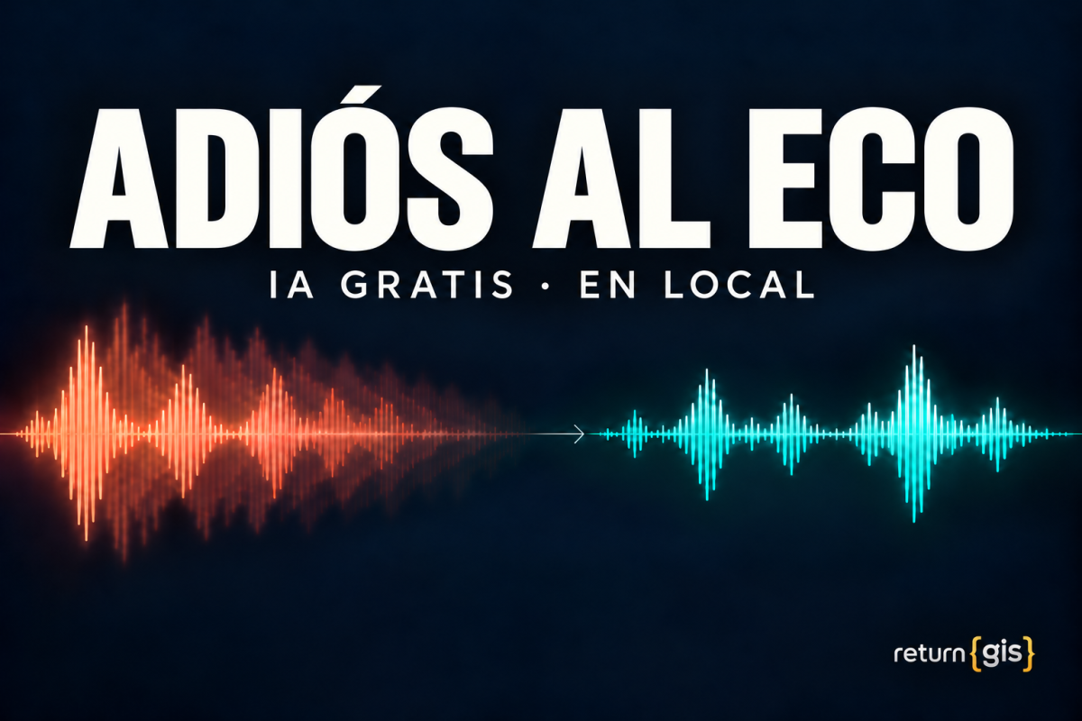 Cómo quitar el eco de la voz de tus vídeos con IA (gratis y en local)
