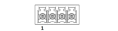 4-pin terminal block