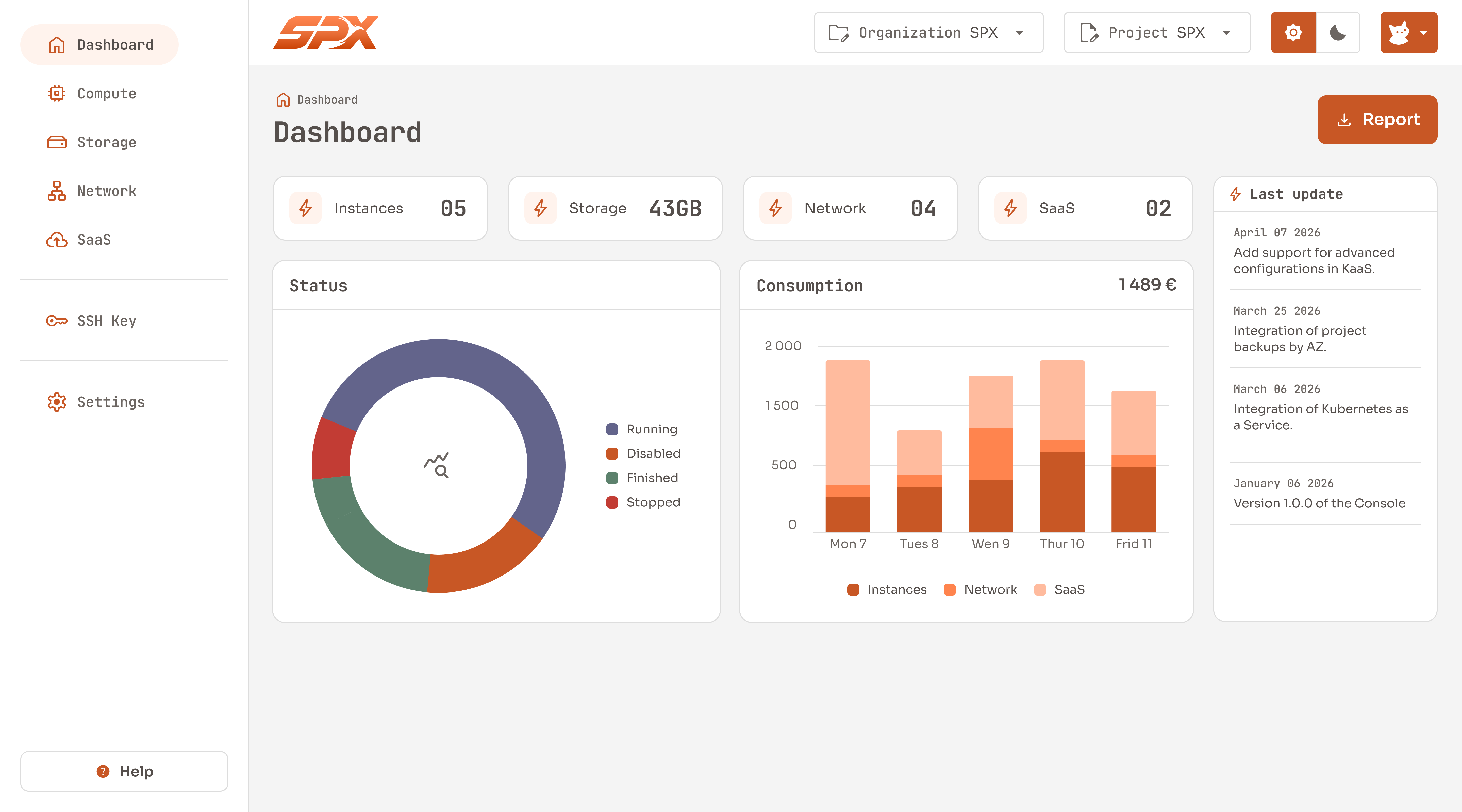 Superphenix UI — light
