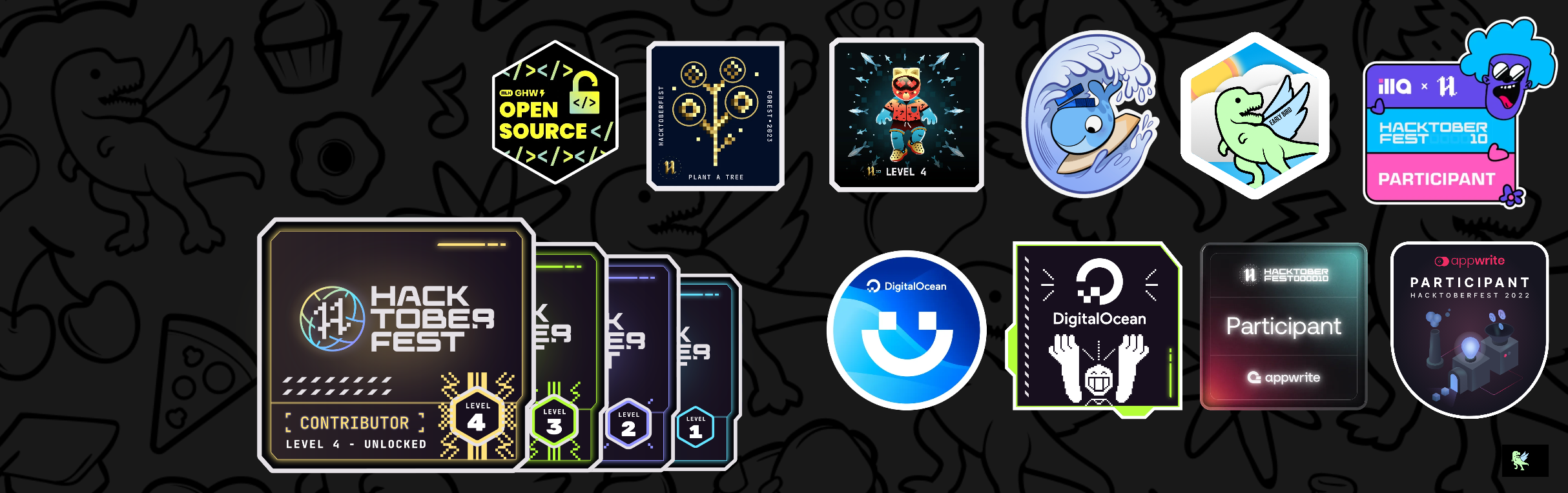 @udeannn's Holopin board