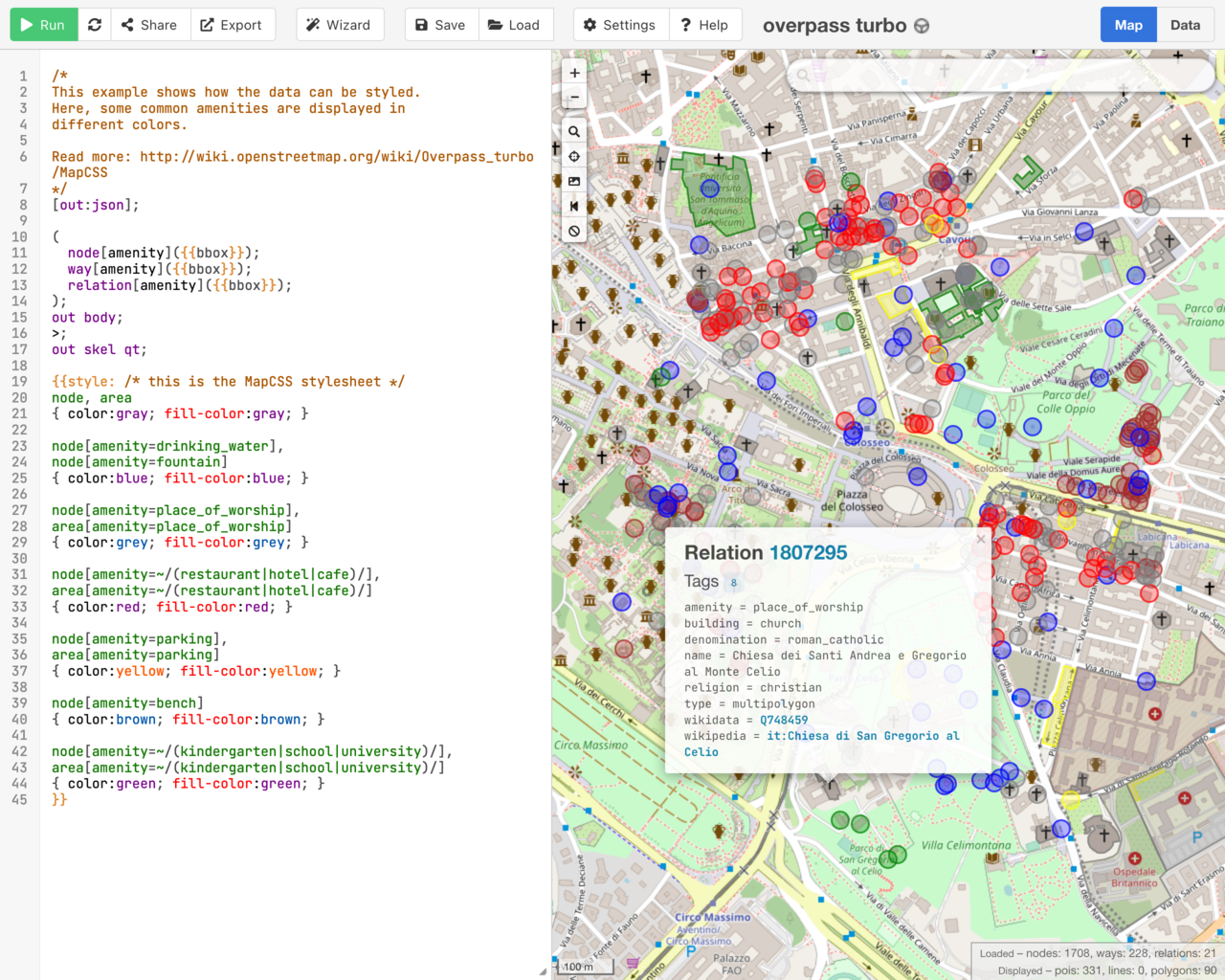 GitHub - tyrasd/overpass-turbo: A web based data mining tool for  OpenStreetMap using the Overpass API.