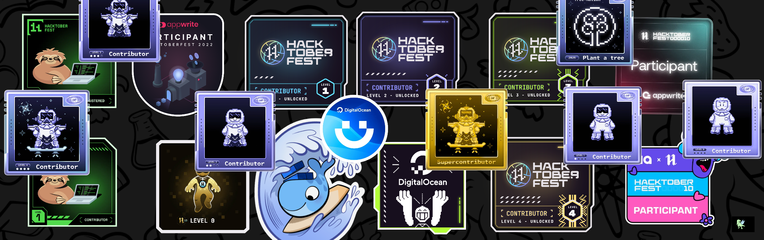 An image of @benji918's Holopin badges, which is a link to view their full Holopin profile