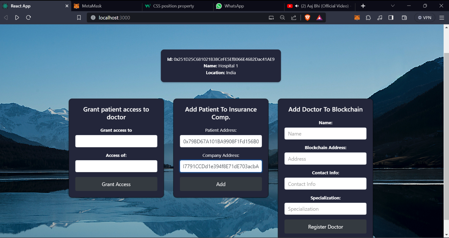 Health Care Agency's Dashboard