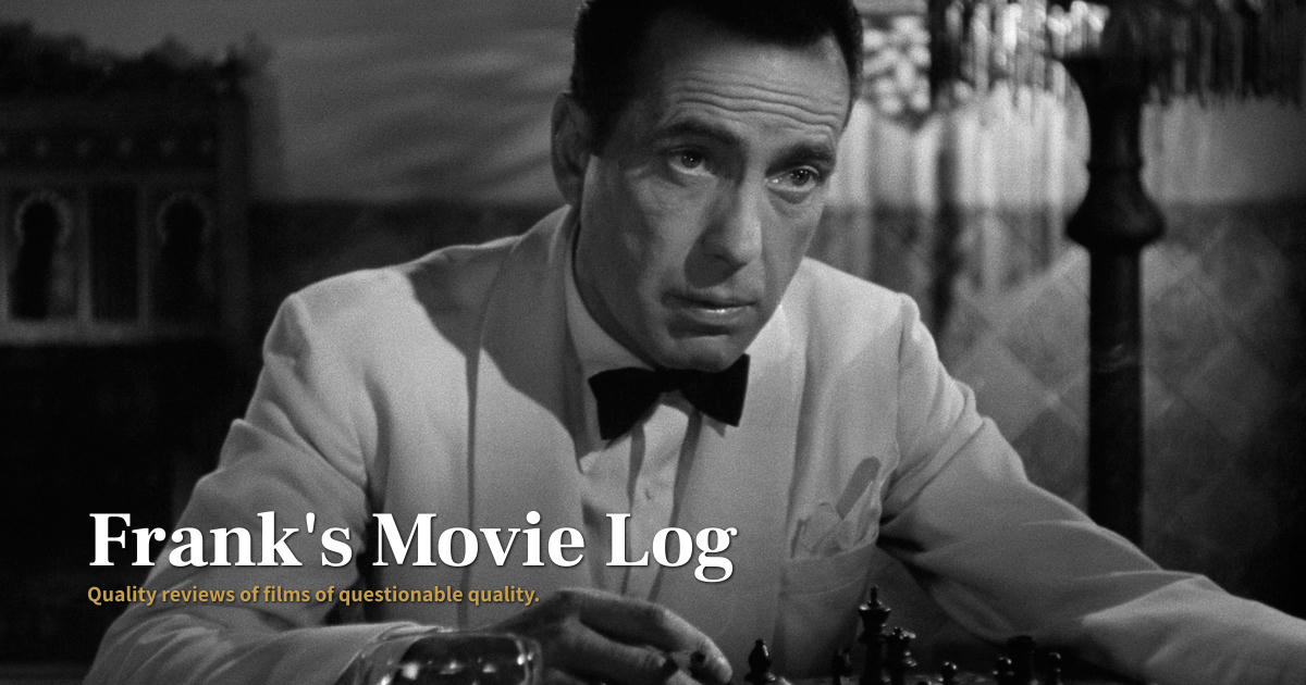 Frank's Movie Log