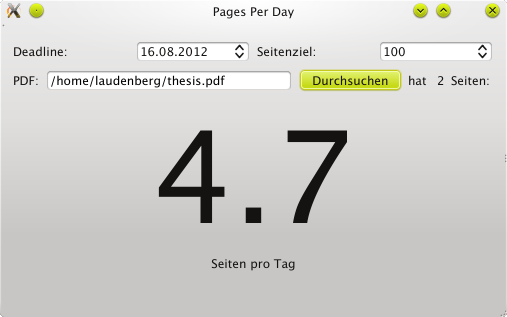 Pages Per Day