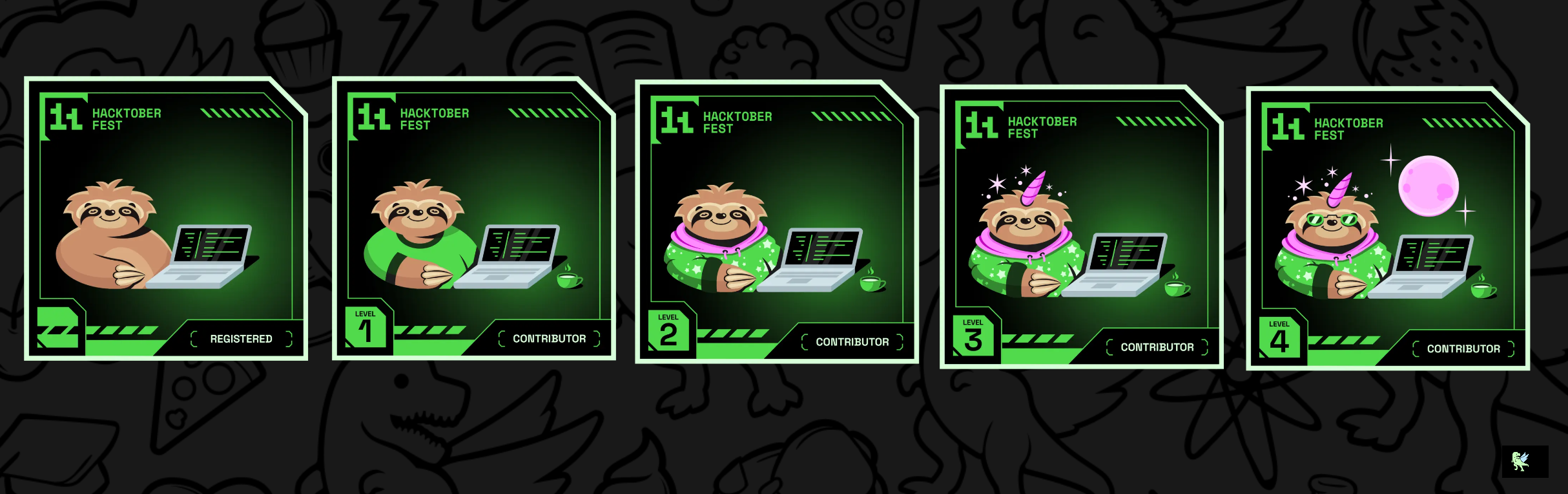 An image of @pavitraag's Holopin badges, which is a link to view their full Holopin profile