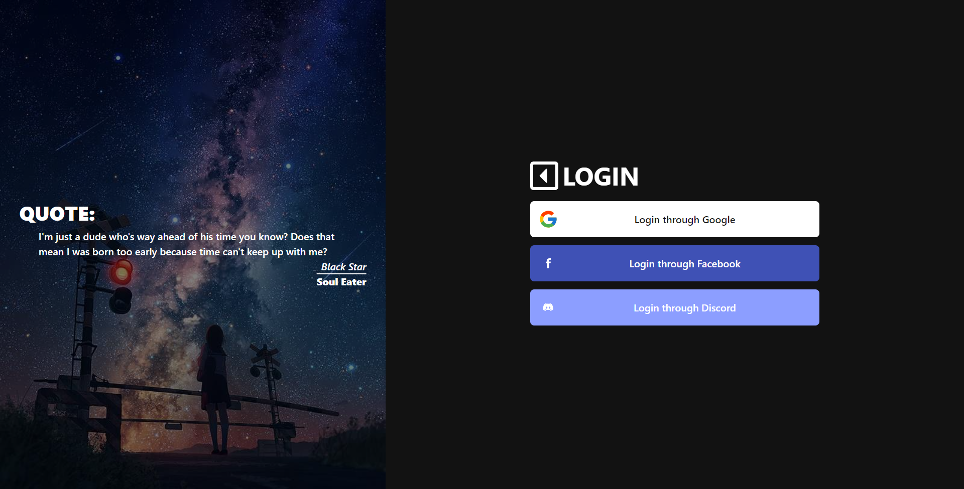 LoginPage