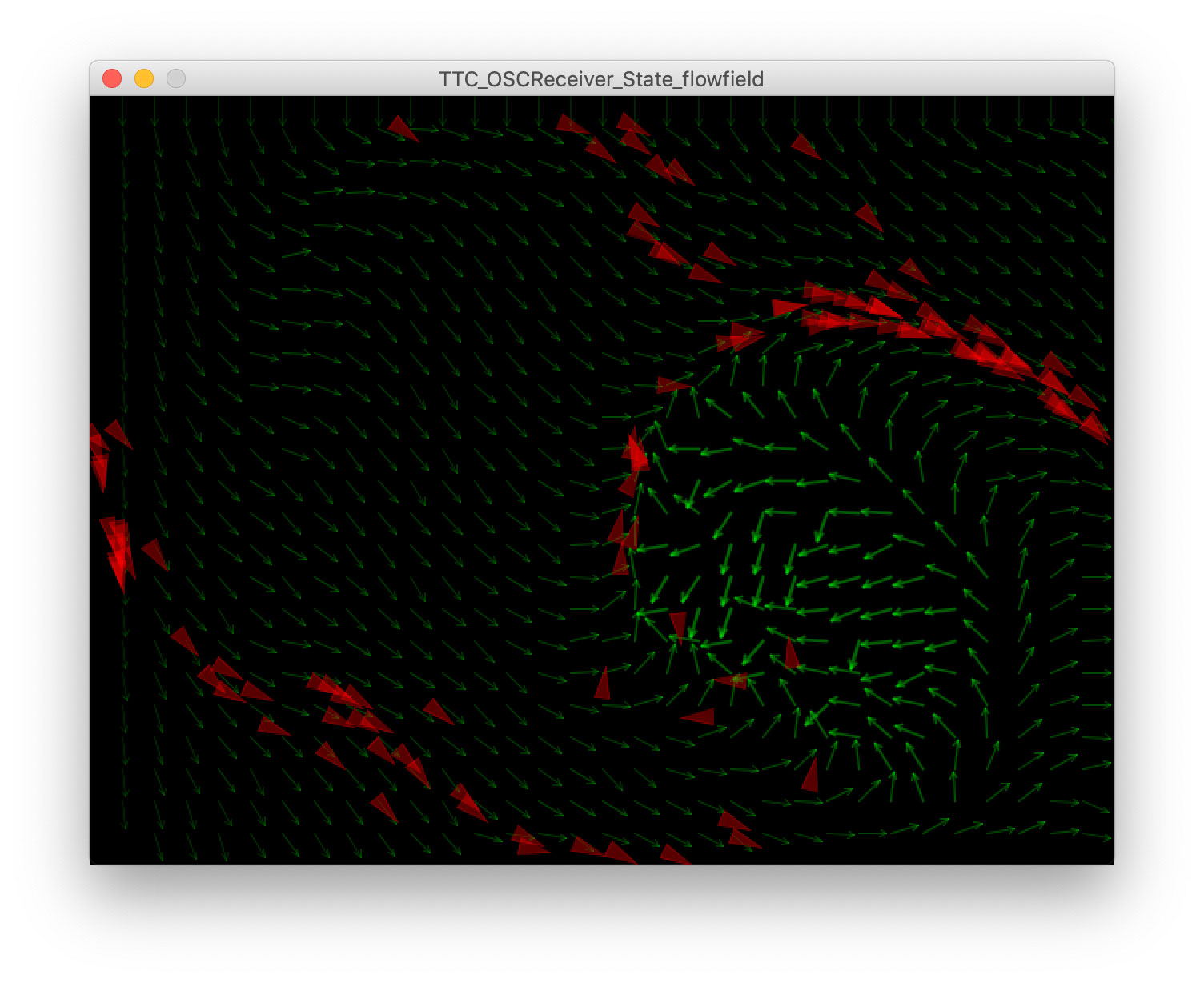 OSC State communicating with Processing sample on Mac