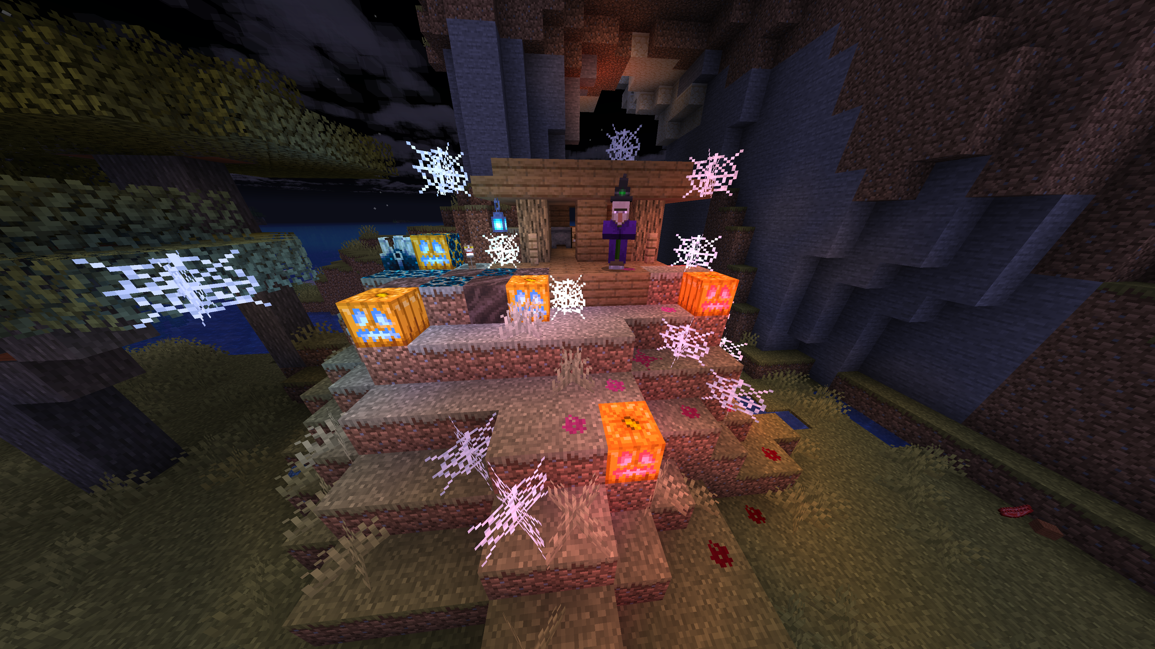 Soul and Redstone Pumpkins