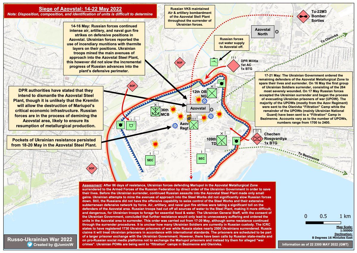 Siege of Azovstal 2022.5.14-22 🔍